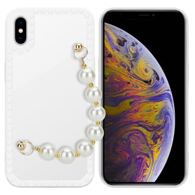 iPhone XS MAX Suojakuori Kotelo (Valkoinen)