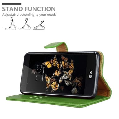 LG K8 2016 Suojakuori Lompakkokotelo Case Cover