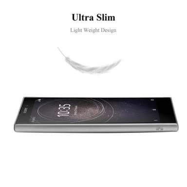 Sony Xperia L2 Suojakuori Kotelo Cover (Hopea)