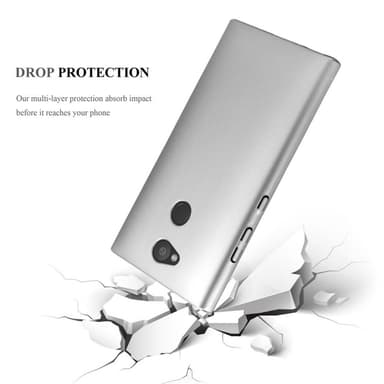 Sony Xperia L2 Suojakuori Kotelo Cover (Hopea)