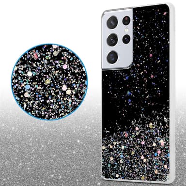 Samsung Galaxy S21 ULTRA Suojakuori Kotelo (Musta)