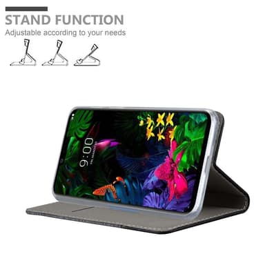 LG G8 Suojakuori Lompakkokotelo (harmaa)
