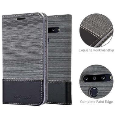 LG G8 Suojakuori Lompakkokotelo (harmaa)