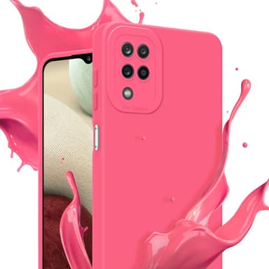 Samsung Galaxy A12 / M12 Suojakuori Kotelo (Punainen)