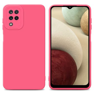 Samsung Galaxy A12 / M12 Suojakuori Kotelo (Punainen)