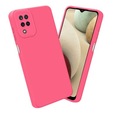 Samsung Galaxy A12 / M12 Suojakuori Kotelo (Punainen)
