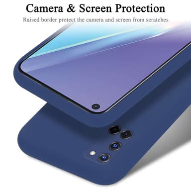 Oppo A52 Suojakuori Kotelo Case (Sininen)