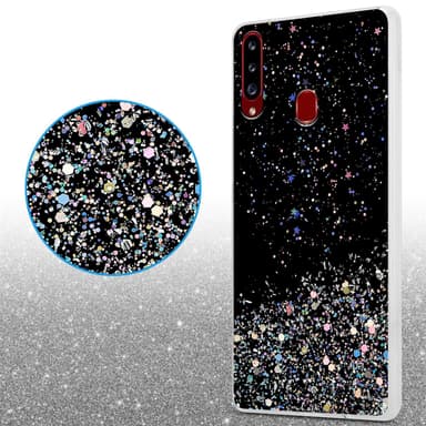 Samsung Galaxy A20s Suojakuori Kotelo (Musta)