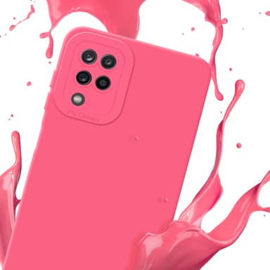 Samsung Galaxy A12 / M12 Suojakuori Kotelo (Punainen)