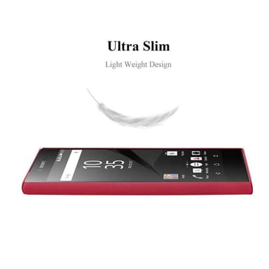 Sony Xperia Z5 Suojakuori Kotelo Case (Punainen)
