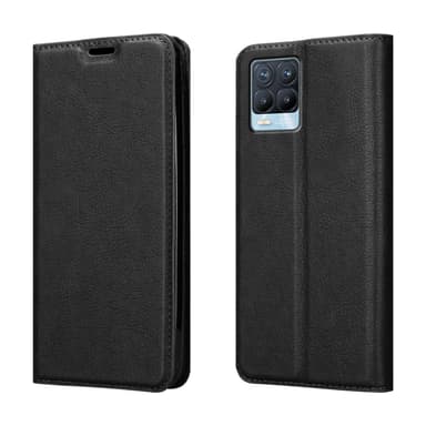 Realme 8 4G / 8 PRO Suojakuori Lompakkokotelo (Musta)