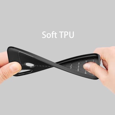 Huawei P20 LITE 2018 / NOVA 3E Suojakuori Cover (Musta)