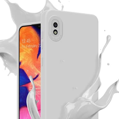 Samsung Galaxy A10 Suojakuori Kotelo (Valkoinen)