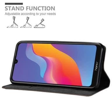Honor 8A PRIME Suojakuori Lompakkokotelo (Ruskea)