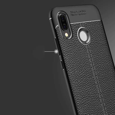 Huawei P20 LITE 2018 / NOVA 3E Suojakuori Cover (Musta)