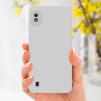 Samsung Galaxy A10 Suojakuori Kotelo (Valkoinen)