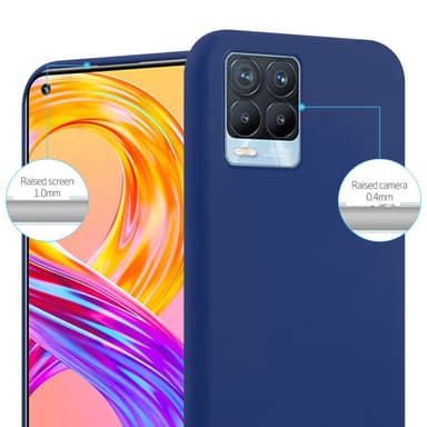Suojakuori Realme 8 4G / 8 PRO Kotelo (Sininen)