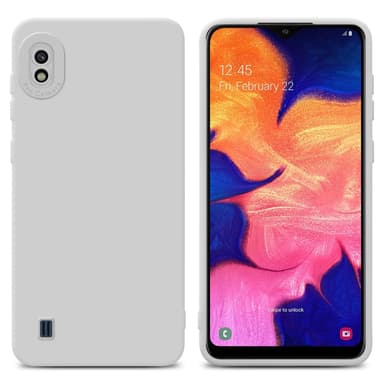Samsung Galaxy A10 Suojakuori Kotelo (Valkoinen)