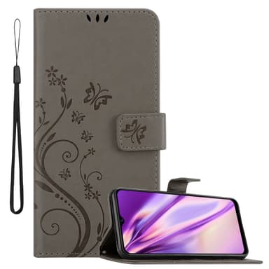 Vivo Y52 5G / Y72 5G Suojakuori Lompakkokotelo (harmaa)
