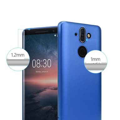 Nokia 8 Sirocco Suojakuori Kotelo (Sininen)