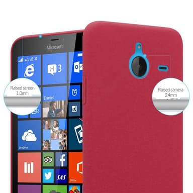 Nokia Lumia 640 XL Suojakuori Kotelo (Punainen)