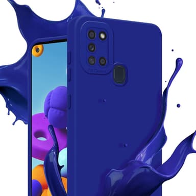 Samsung Galaxy A21s Suojakuori Kotelo (Sininen)