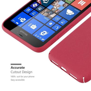 Nokia Lumia 640 XL Suojakuori Kotelo (Punainen)