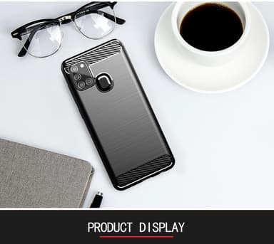 Suojakuori Samsung Galaxy A21s Kotelo (Musta)