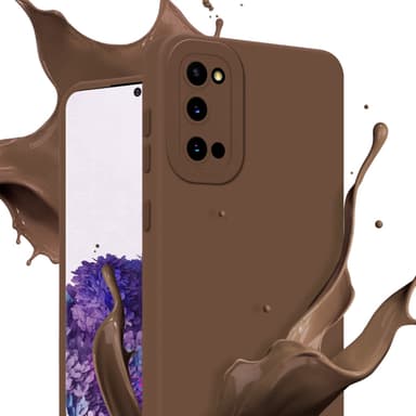 Samsung Galaxy S20 Suojakuori Kotelo (Ruskea)