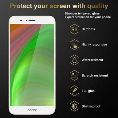 Honor V9 Suojakalvo Karkaistu lasi Näytönsuoja