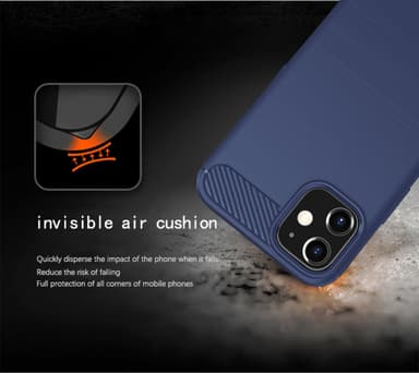 Suojakuori iPhone 12 MINI Kotelo (Sininen)