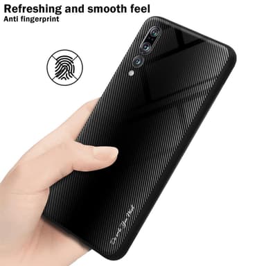 Huawei P20 PRO / P20 PLUS Suojakuori Kotelo (Musta)