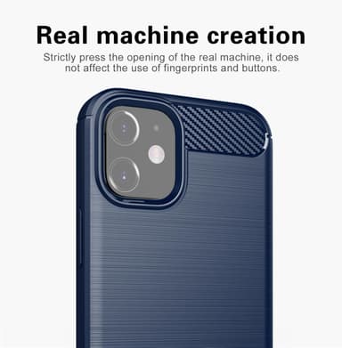 Suojakuori iPhone 12 MINI Kotelo (Sininen)