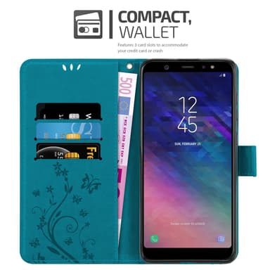 Samsung Galaxy A6 PLUS 2018 Suojakuori Lompakkokotelo