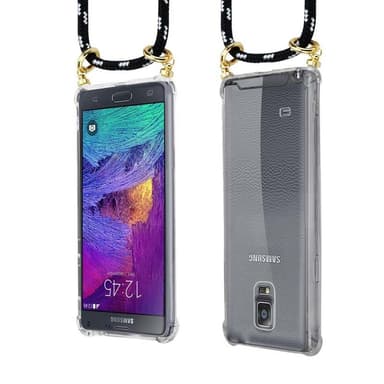 Samsung Galaxy NOTE 4 Suojakuori Kotelo (Musta)