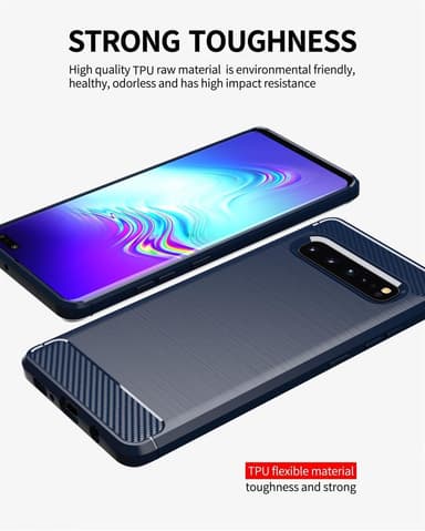 Suojakuori Samsung Galaxy S10 5G Kotelo (Sininen)