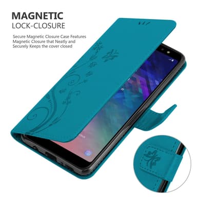 Samsung Galaxy A6 PLUS 2018 Suojakuori Lompakkokotelo