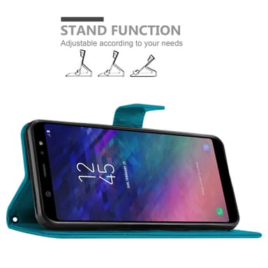 Samsung Galaxy A6 PLUS 2018 Suojakuori Lompakkokotelo