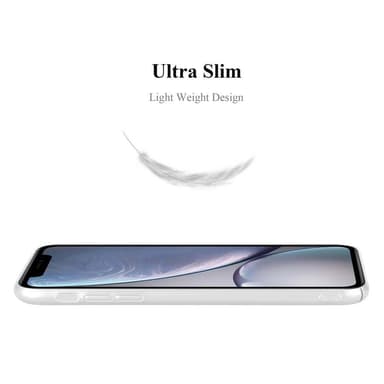iPhone XR Suojakuori Kotelo Cover (Hopea)