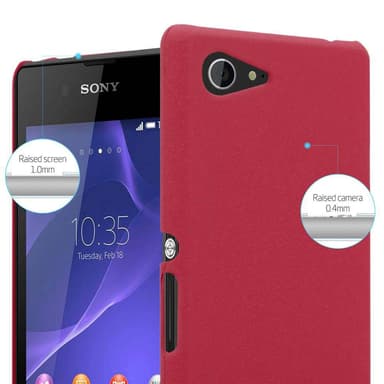 Sony Xperia E3 Suojakuori Kotelo Case (Punainen)