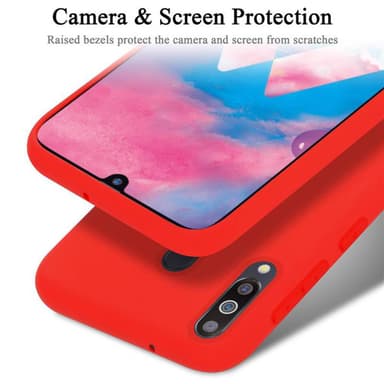 Samsung Galaxy M30 / A40s Suojakuori Kotelo (Punainen)