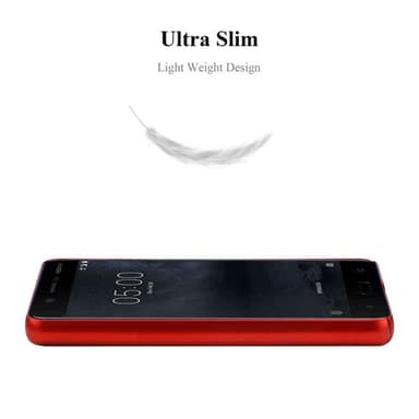 Nokia 3 2017 Suojakuori Kotelo Cover (Punainen)