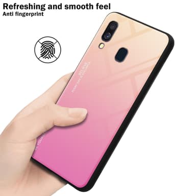 Suojakuori Samsung Galaxy A40 Kotelo (Musta)