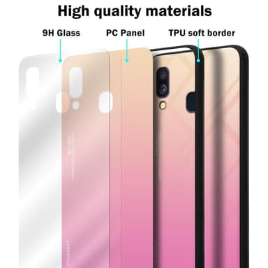 Suojakuori Samsung Galaxy A40 Kotelo (Musta)