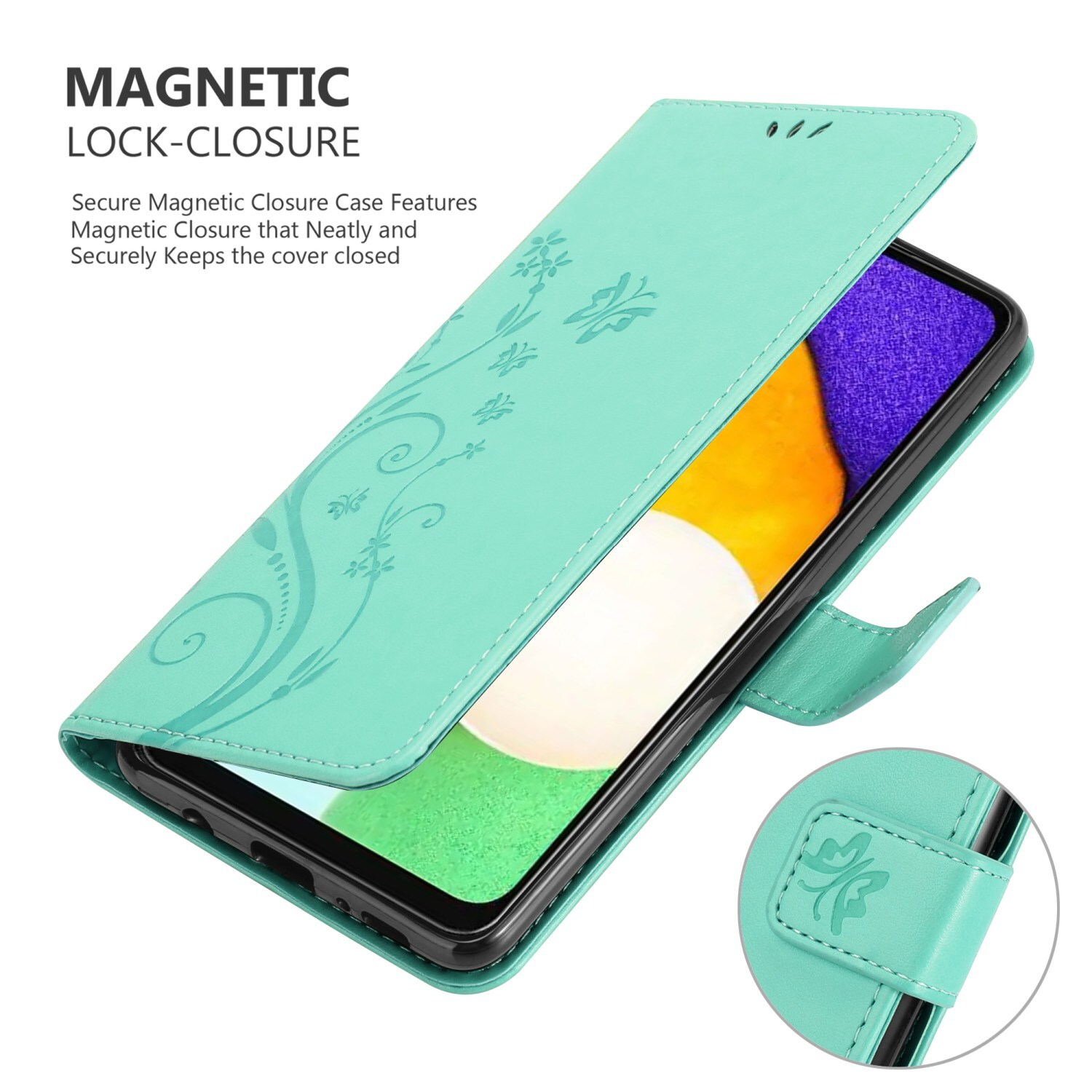Samsung Galaxy A13 5G Suojakuori Lompakkokotelo