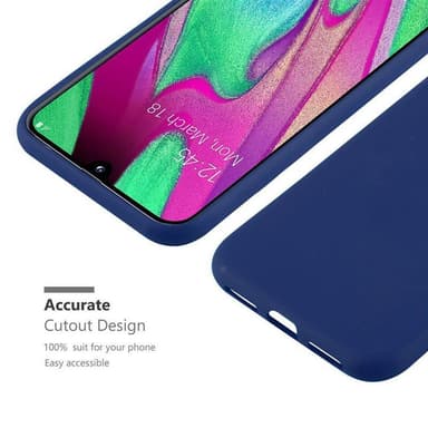 Suojakuori Samsung Galaxy A40 Kotelo (Sininen)