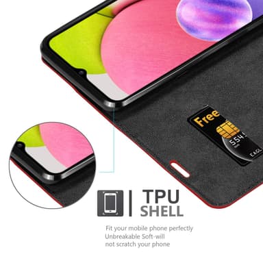 Samsung Galaxy A03s Suojakuori Lompakkokotelo