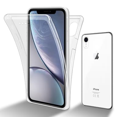 iPhone XR Suojakuori Case Cover (Läpinäkyvä)