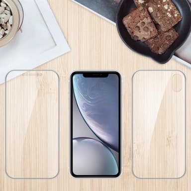 iPhone XR Suojakuori Case Cover (Läpinäkyvä)
