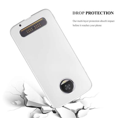 Motorola MOTO Z2 Suojakuori Kotelo (Hopea)